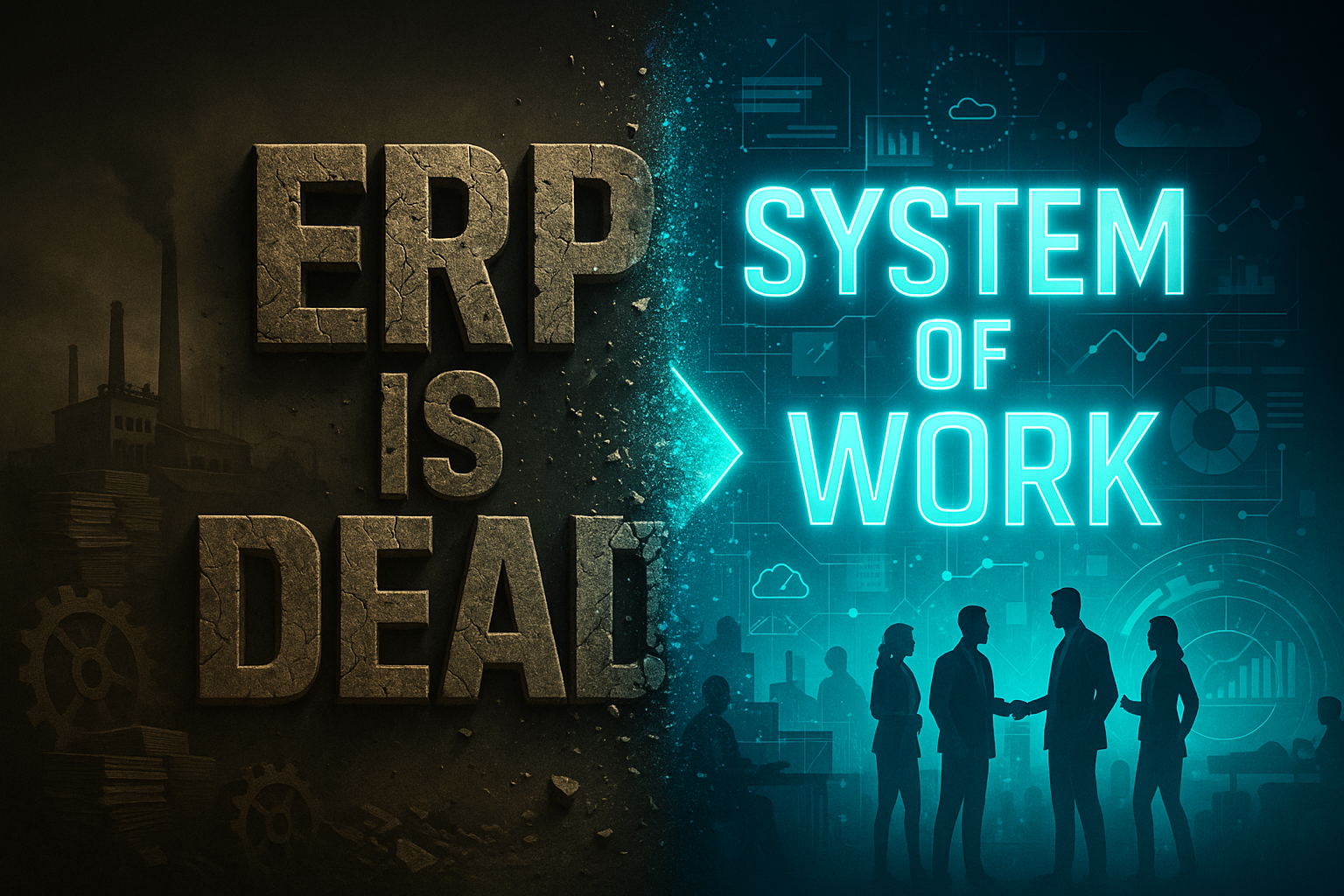 The Death of ERP — the Rise of the System of Work